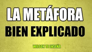 LA METÁFORA  QUÉ ES LA METÁFORA  EJEMPLOS DE METÁFORA [upl. by Melly]