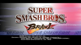 Wii Longplay 025 Super Smash Bros Brawl [upl. by Hsiri857]