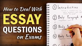 5 Rules for Answering ESSAY Questions on Exams [upl. by Lilian]