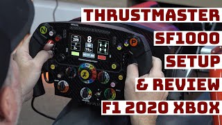 Thrustmaster SF1000 Wheel setup amp review  how to get it working on Xbox for F1 2020 [upl. by Felizio]