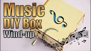 Simple DIY Hand Cranked Music Box  Tutorial for Beginners [upl. by Gaudette]