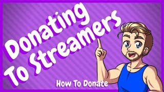 How to Donate on Twitch [upl. by Simonetta]