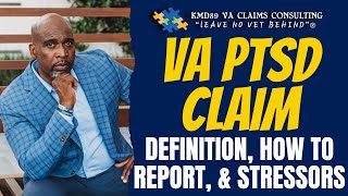 PTSD criteria how vets can report symptoms and VA claim PTSD stressors [upl. by Timi805]