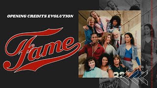 Fame 19821987 Opening Credits Evolution [upl. by Lihka]