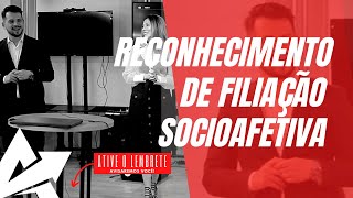 DIREITO DE FAMÍLIA Reconhecimento de filiação socioafetiva [upl. by Krug297]