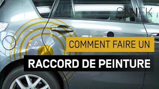 Comment faire un RACCORD de PEINTURE sur une Carrosserie [upl. by Adyl490]