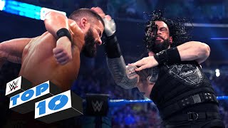 Top 10 Friday Night SmackDown moments WWE Top 10 Jan 17 2020 [upl. by Ahsykal]