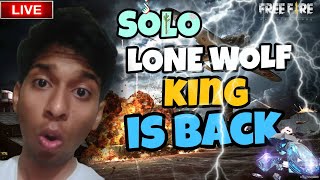 Free Fire Live 🔴 Lone Wolf King 🥴Yanva Gaming 😁 With Comeback Challenge 😂 ff freefire YanvaGaming [upl. by Yurik182]