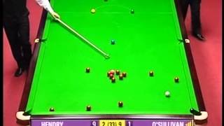 2004 World Snooker Championship SF Ronnie OSullivan vs Stephen Hendry Session 2 BBC [upl. by Imeka]