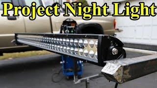 Custom LED Light Bar Build Part 1 quotProject Night Lightquot [upl. by Batista]