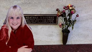 What Happened to HEATHER OROURKE of POLTERGEIST  Grave [upl. by Gentes]