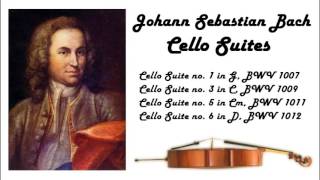 Johann Sebastian Bach  Cello suites in 432 Hz great for reading or studying [upl. by Robbins]