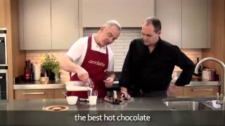 How to make a hot chocolate using an aerolatte milk frother [upl. by Adaiha332]