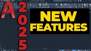 AutoCAD 2025 New Features  Autodesk Autocad [upl. by Debi]