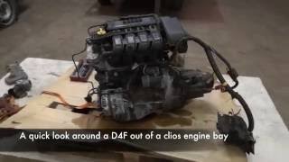 Renault 12 D4F Cylinder Head Removal [upl. by Anyahs848]