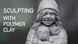 Sculpting with Polymer Clay  Timelapse [upl. by Sirraj]