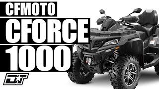 First Ride on The 2020 CFMOTO CForce 1000 2Passenger ATV [upl. by Ydurt]