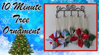 10 Minute Fabric Ornaments For Christmas  The Sewing Room Channel [upl. by Bethina751]