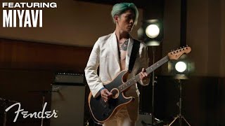 Miyavi  American Acoustasonic Stratocaster  Fender [upl. by Aneeras23]