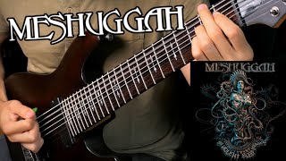 MESHUGGAH  Born In Dissonance Cover  TAB [upl. by Eelarual]