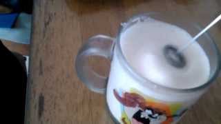 Aerolatte Review Frothing Cold Milk In Under 1 Minute [upl. by Bagley297]